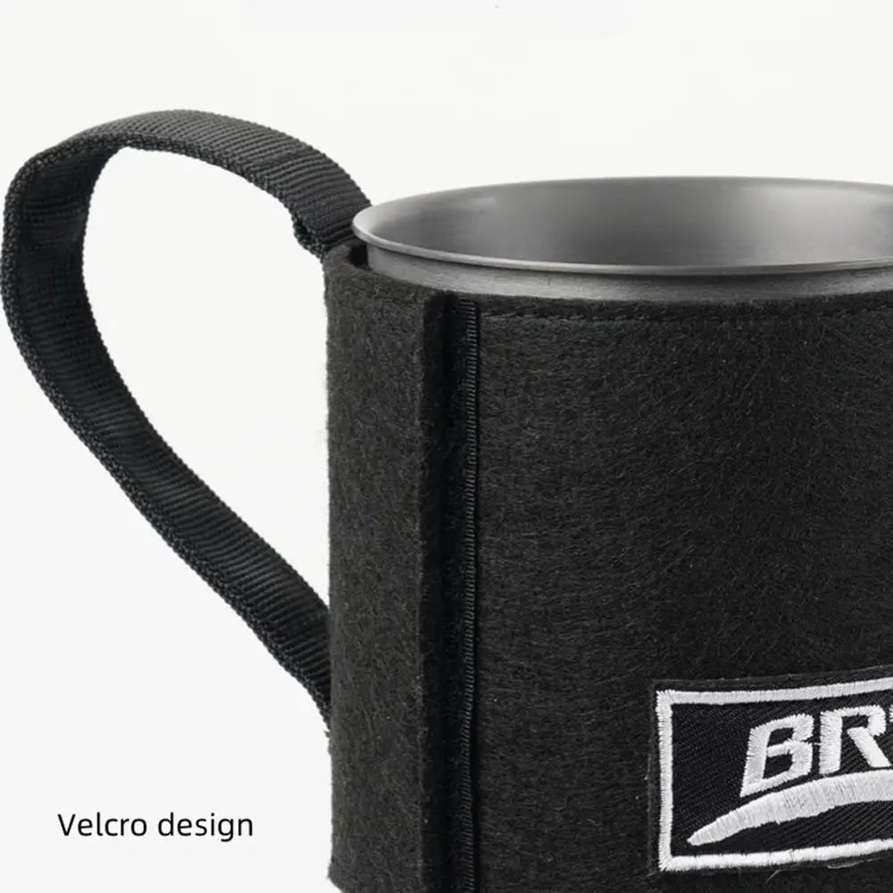 Ultralight Portable Camping Stove System Heat Collecting Pot Burner