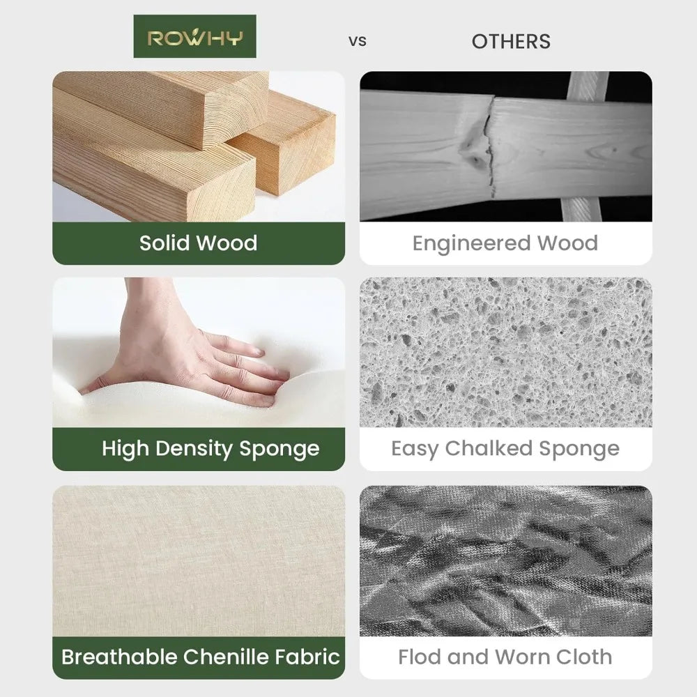 L-Shaped Sectional Sofa 90.6" Modern 3-Seater Convertible Couch