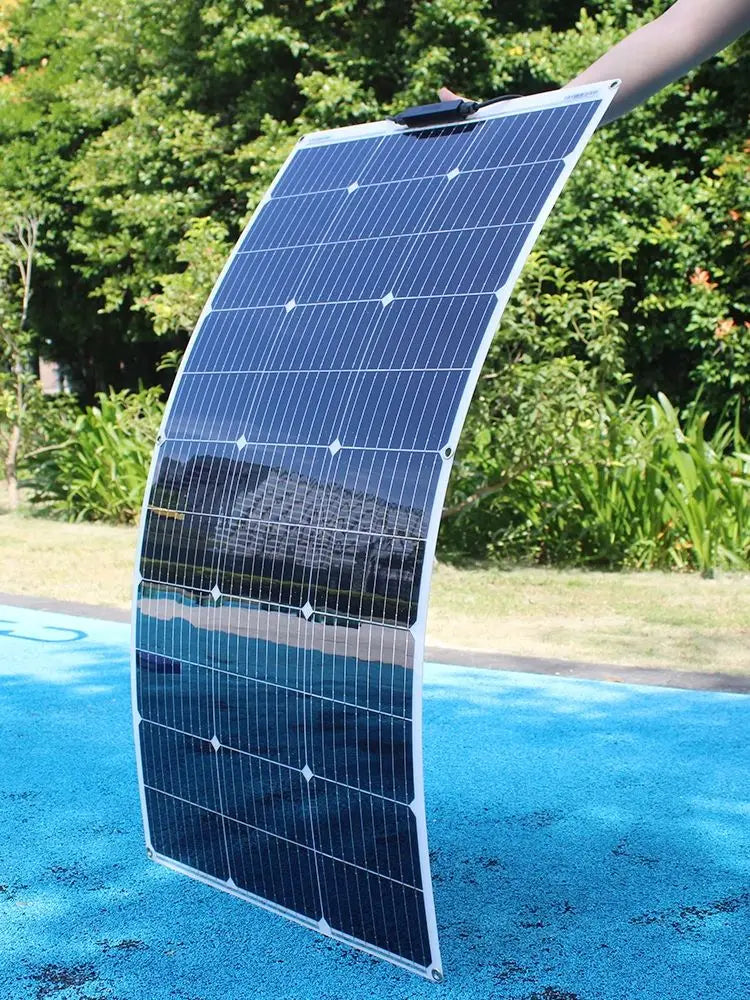 100 Watt Flexible Solar Panel Monocrystalline 12V 24V Battery Charger