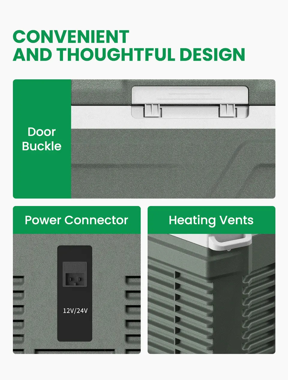 Alpicool NL9 Portable Refrigerator 12V 24V Mini Freezer for Camping