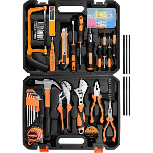 148 Piece Home Repair Tool Set Kit for Men Women College Students