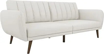Ljustra Brittany Futon Sofa Bed 82 Inch Modern Sleeper Couch