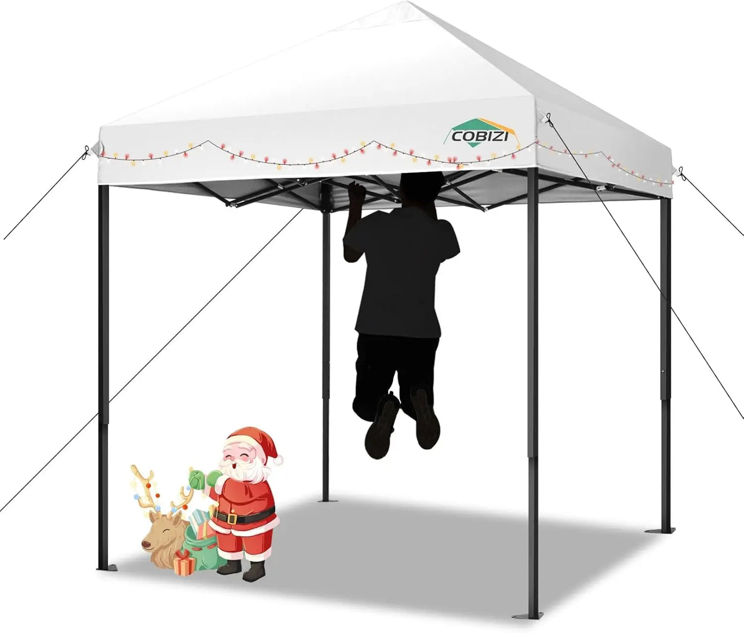 13x26 Heavy Duty Pop Up Tent Canopy with Sidewalls for Events Parties