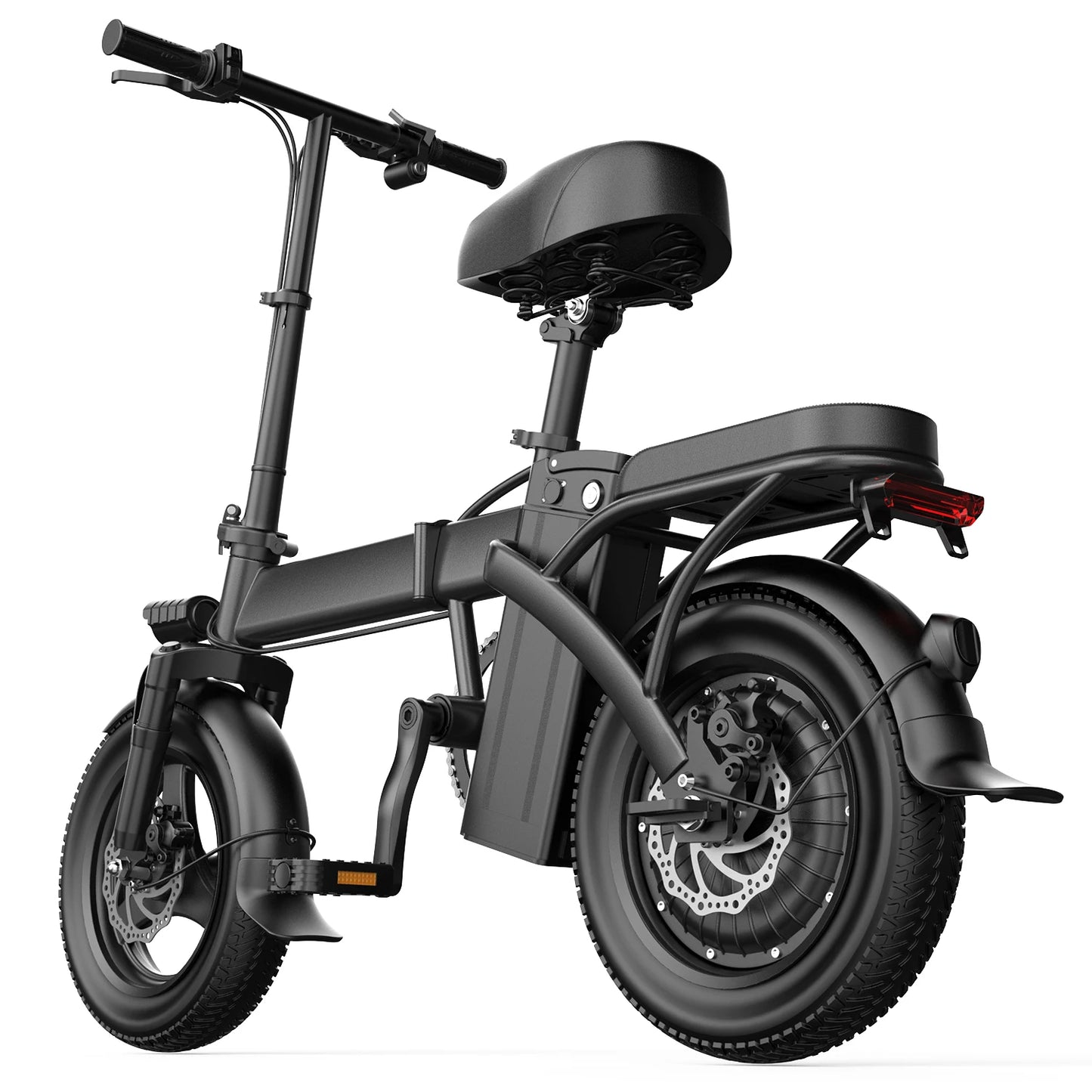 Ljustra Peak 750W Electric Bike Folding 20MPH Removable Battery Commute