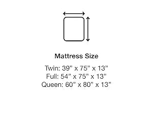 Ljustra 22in Queen Comfort Plush High-Rise Inflatable Air Mattress