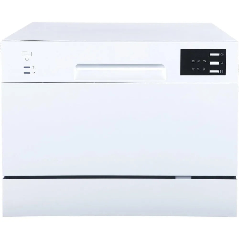 Ljustra Energy Star Countertop Dishwasher with Delay Start and LED White