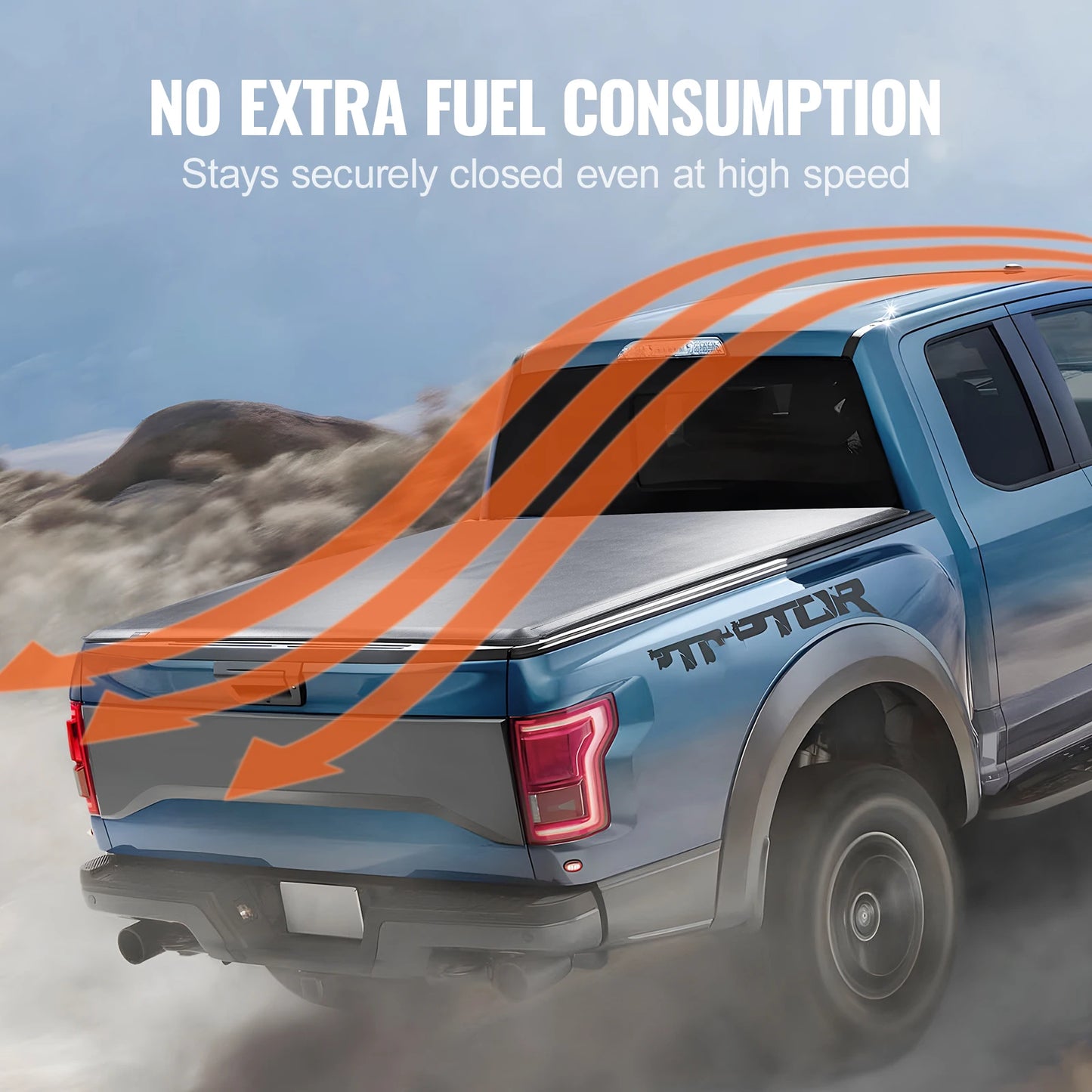 SucceBuy Roll Up Truck Bed Cover for 2009-2024 Ford F-150 5.5ft