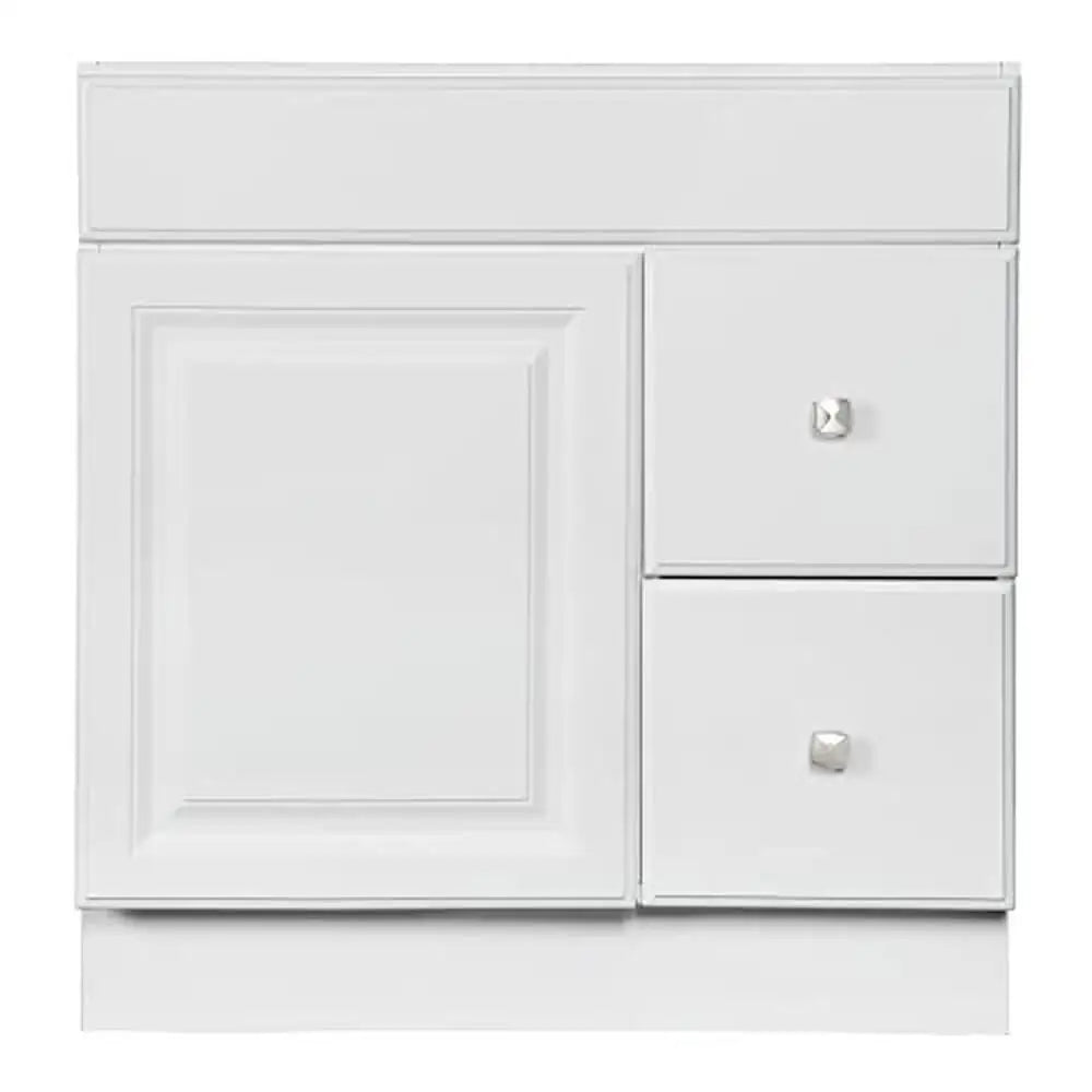 Bathroom Vanity Storage Cabinet 30x18 Water Resistant Unassembled