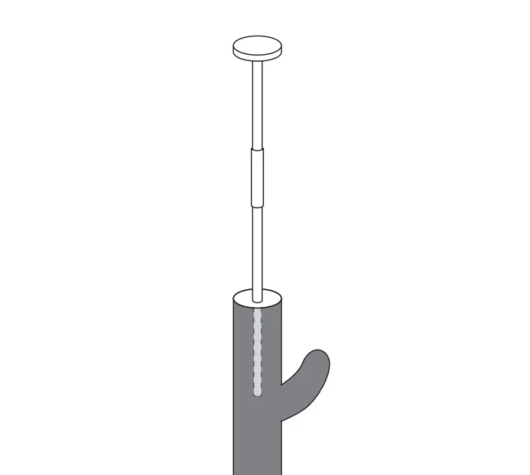 5-Tier Cat Tree Tower Indoor Climbing Scratching Post Hammock