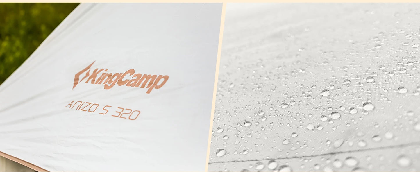 Ljustra Family Cabin Camping Tent for 3-4 People Outdoor Activities