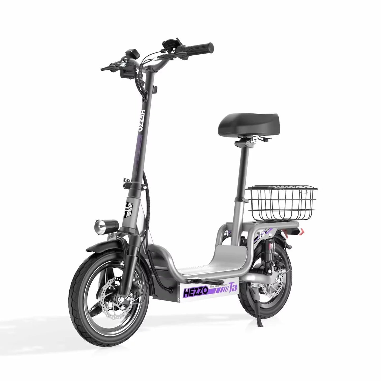 Ljustra 500W Electric Bicycle Dual Disc Brake Urban Commuter 60km Range