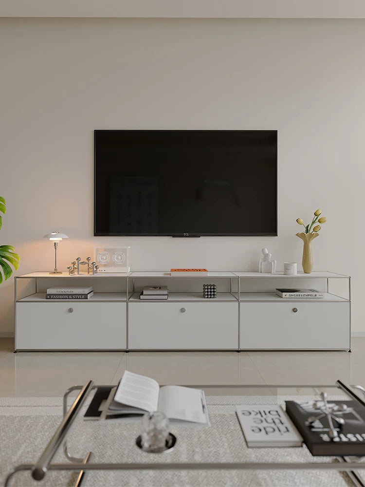 Modern TV Stand Storage Cabinet Corner Display Cabinet Living Room Furniture