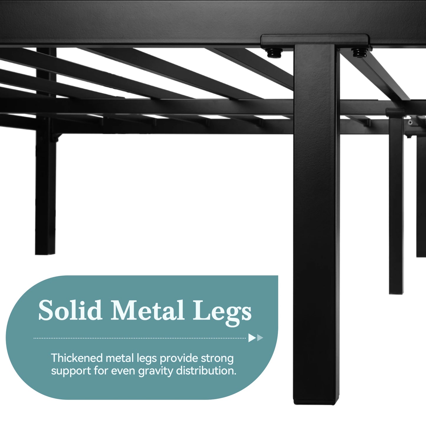 Ljustra Canopy Bed Frame Minimalist Sturdy Easy Assembly No Box Spring