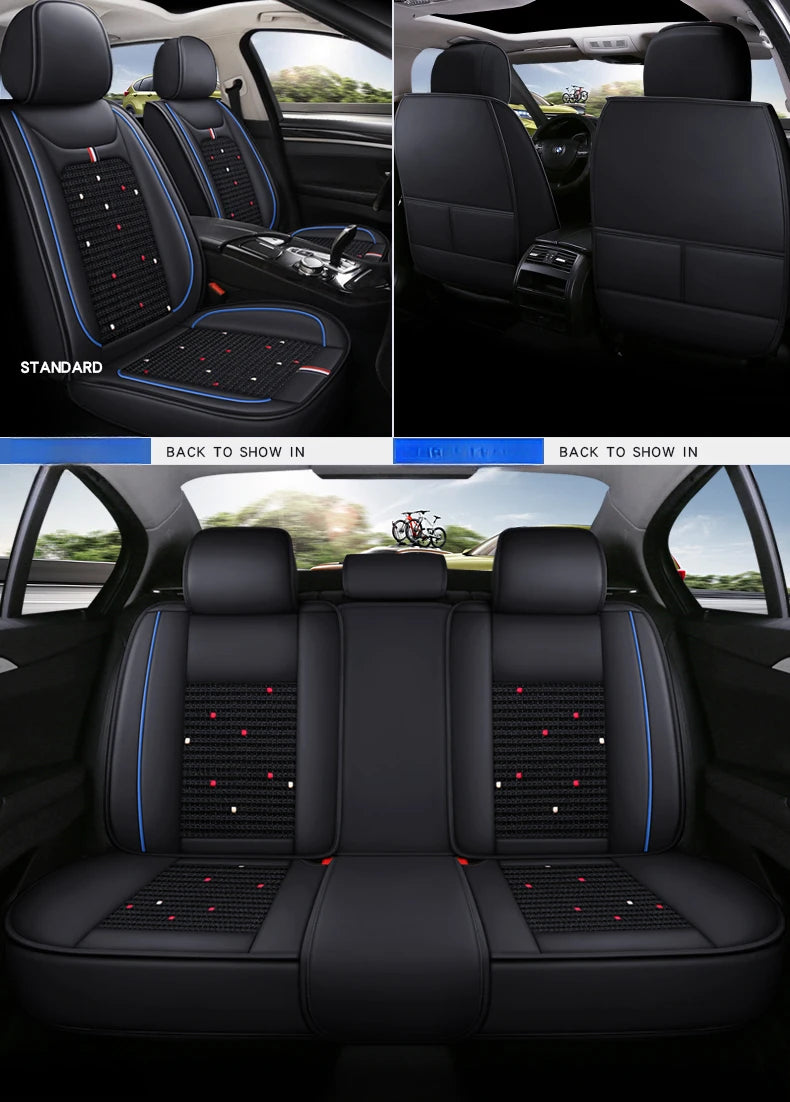 Nissan Frontier PU Leather Car Seat Cover Soft Comfortable Wear-Resistant