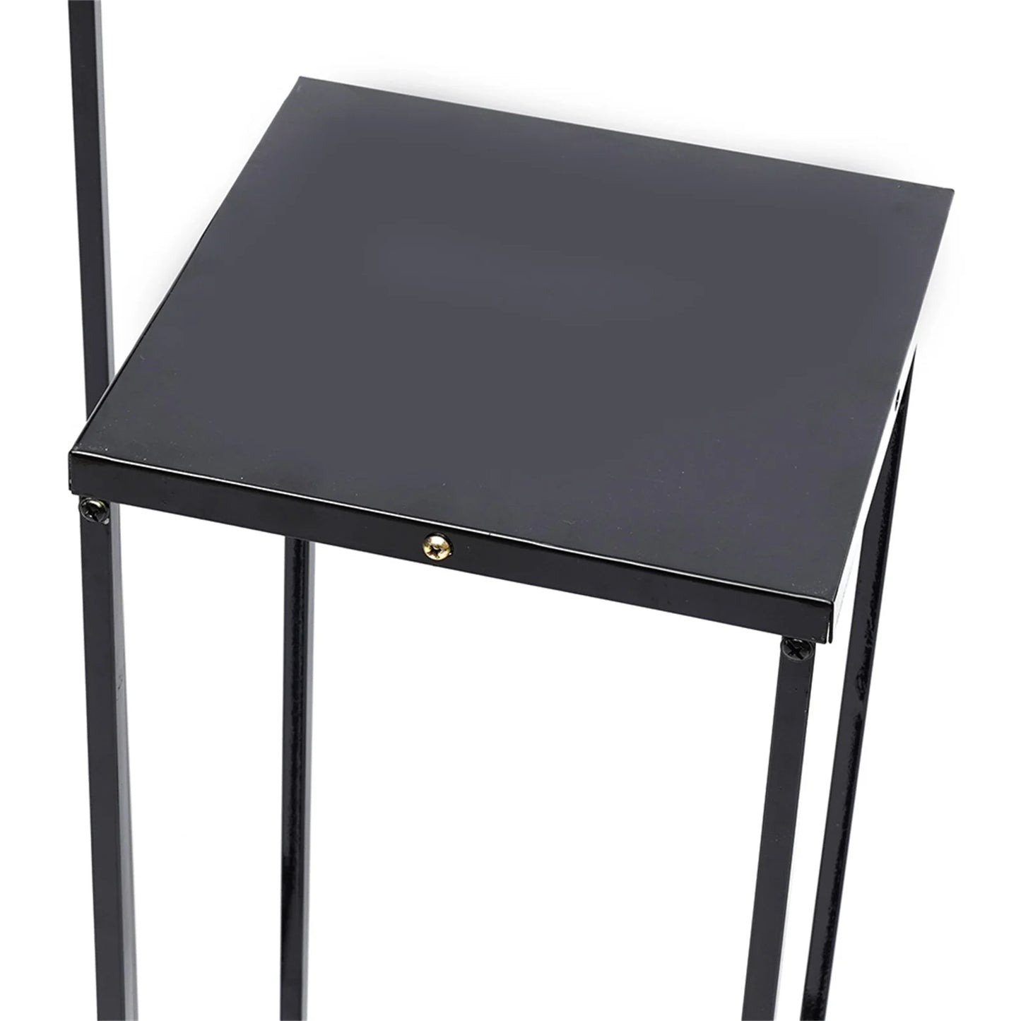 Set of 3 Metal Square Flower Stands Plant Holders for Home Wedding Decor