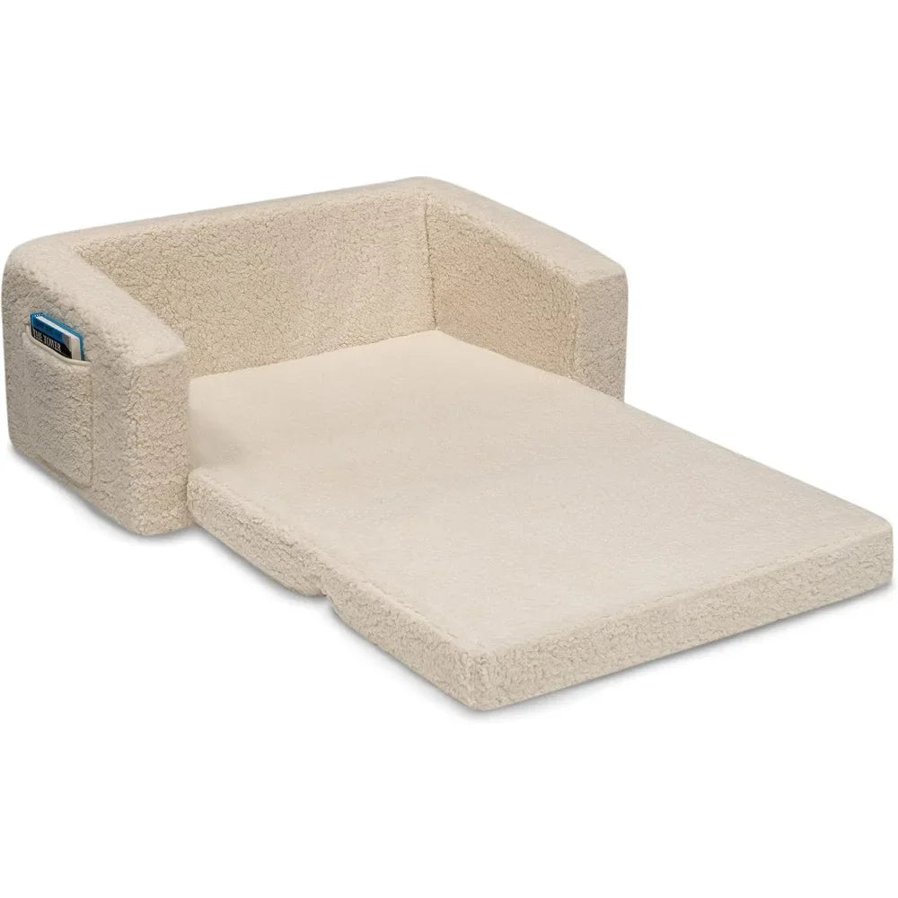 Ljustra Convertible Sofa Lounger for Kids 2-in-1 Foldable Chair