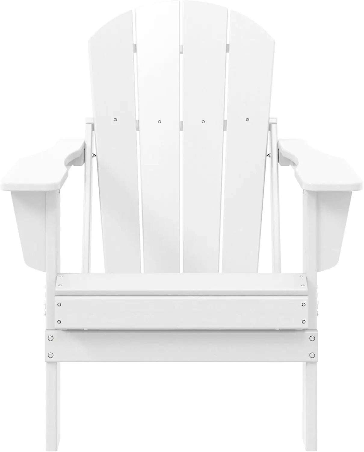 Malibu Outdoor Folding Adirondack Chair Set Durable Stylish Patio Seating