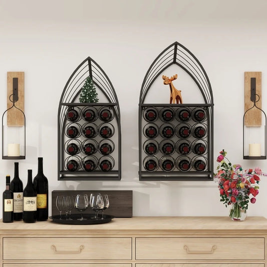 Sailboat Display Rack Freestanding Cabinet Wine Storage Home Bar Kitchen