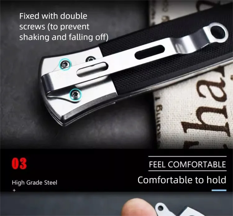 Multifunctional Folding Knife for Camping Fishing Outdoor Survival