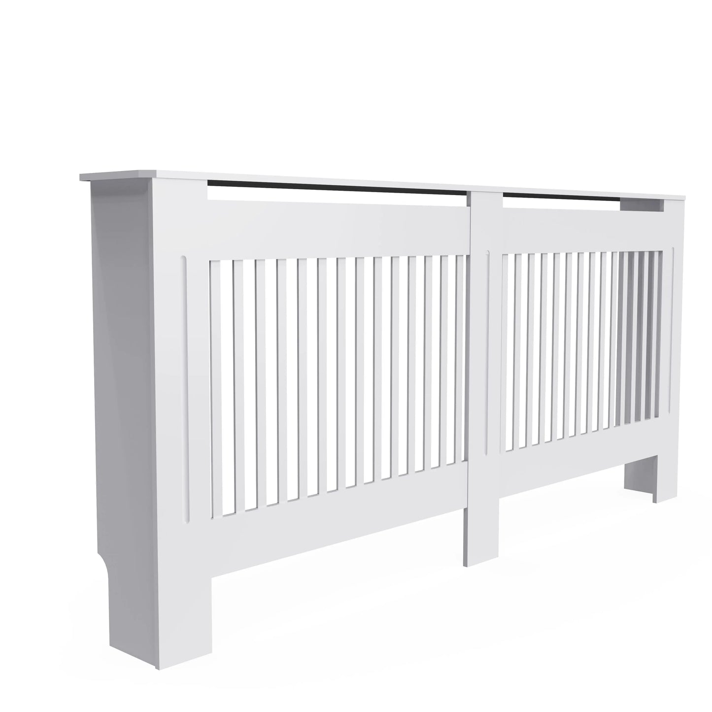 Large 36 Inch Radiator Cover Cabinet MDF Horizontal Vertical Modern Furniture