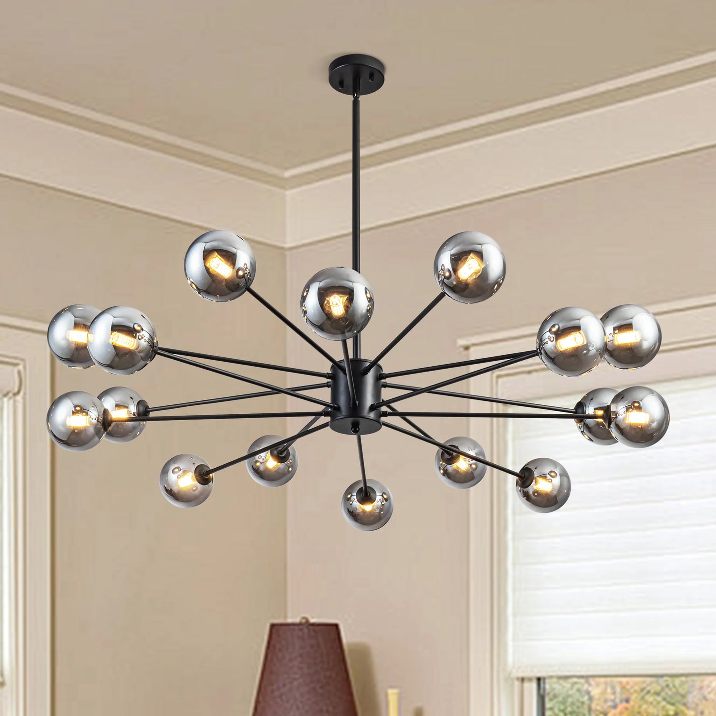 8/12/16 Light Sputnik Chandelier Mid Century Modern Kitchen Lighting