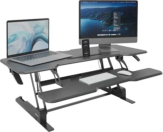 Ljustra 47 Inch Standing Desk Converter Height Adjustable Desk Riser