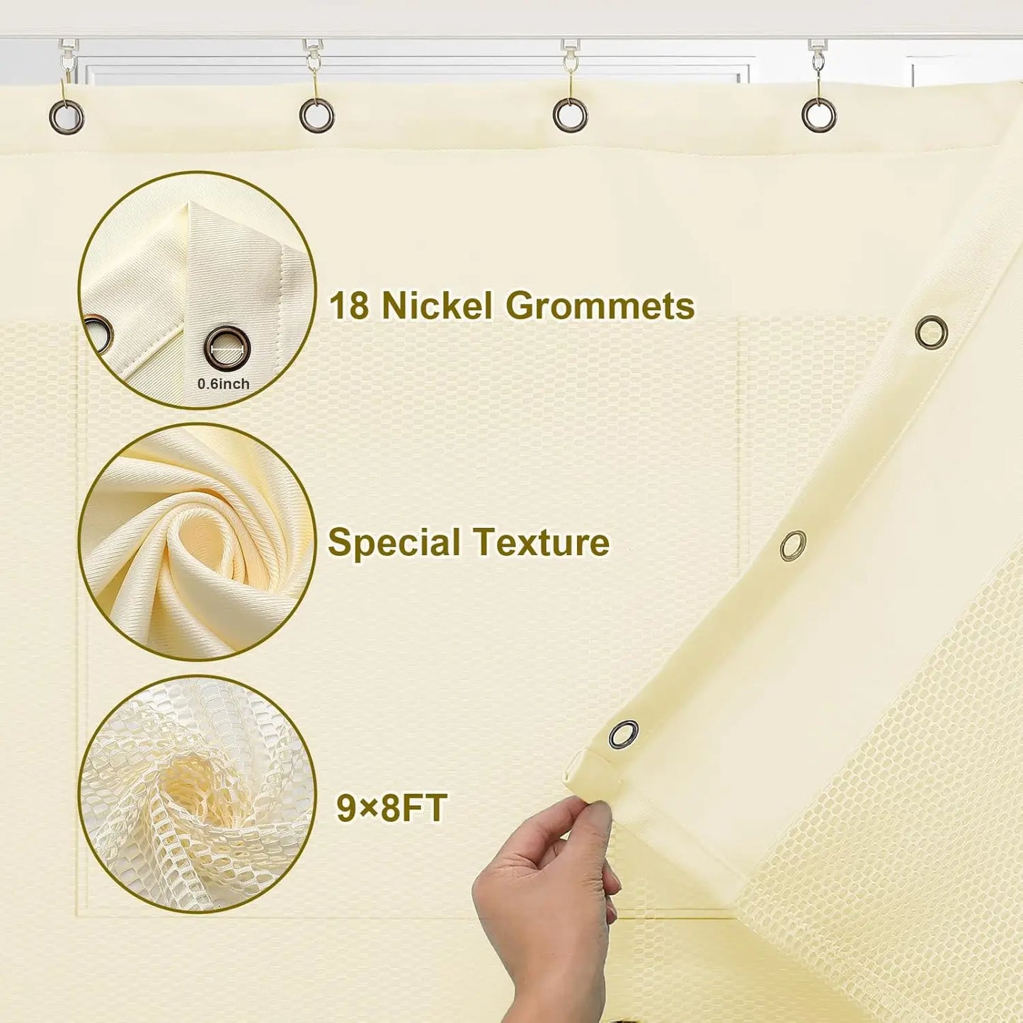 Hospital Curtain Privacy Room Divider Fire Retardant Cubicle Curtains