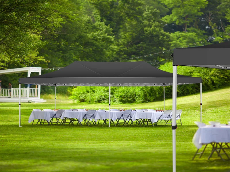 10x20 Pop Up Canopy Tent Wedding Party Outdoor Gazebo with Sidewalls