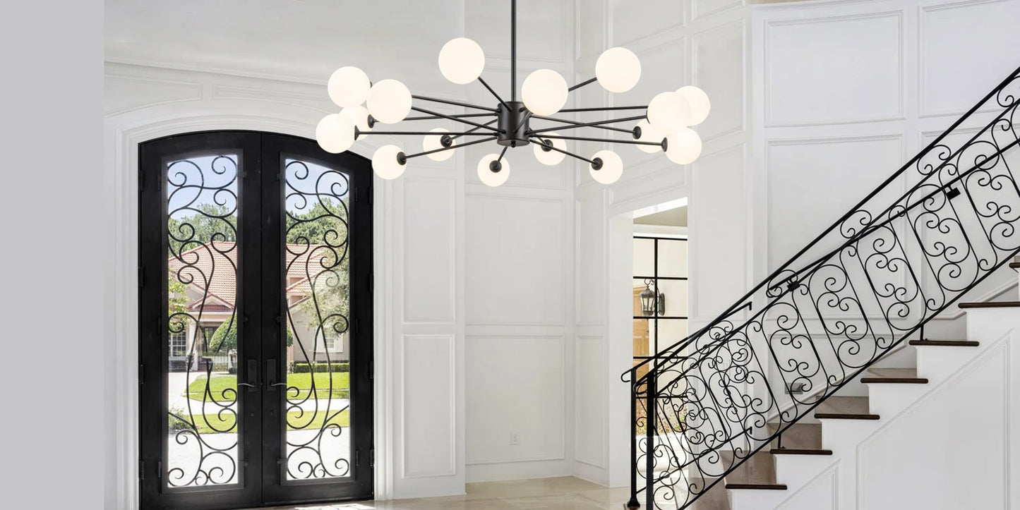 8/12/16 Light Sputnik Chandelier Mid Century Modern Kitchen Lighting