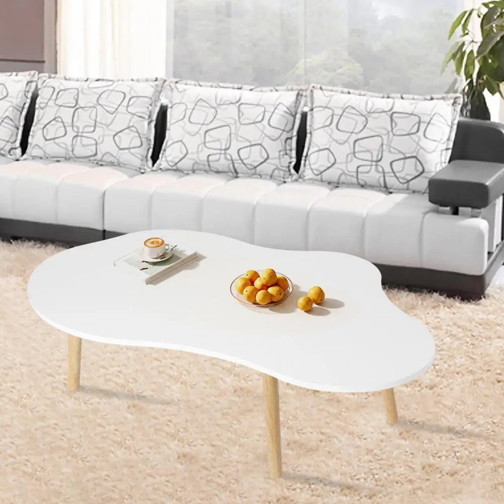 Minimalist Cloud Coffee Table Mid Century Modern Dining Table for Home