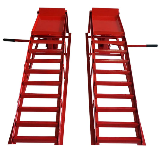 Heavy Duty Hydraulic Car Ramps for Low Clearance Vehicles Auto Repair