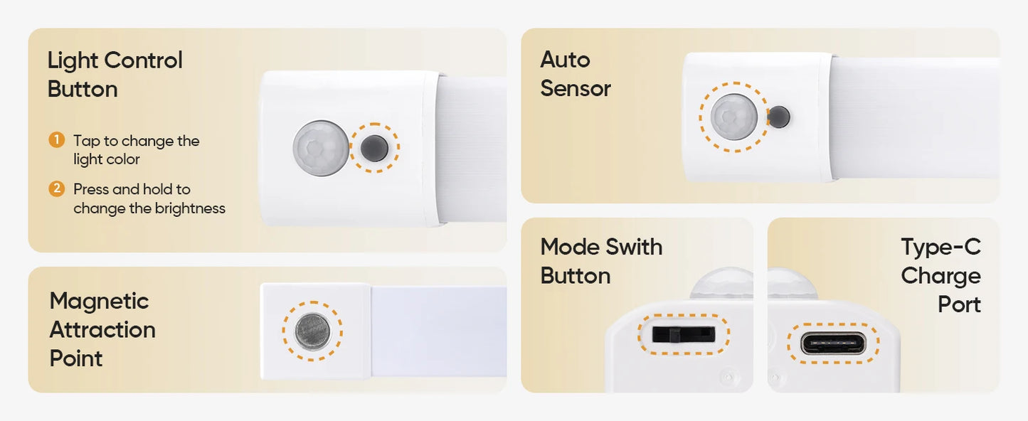 Modern Arched Cabinet with Glass Doors Auto Sensor LED Lights