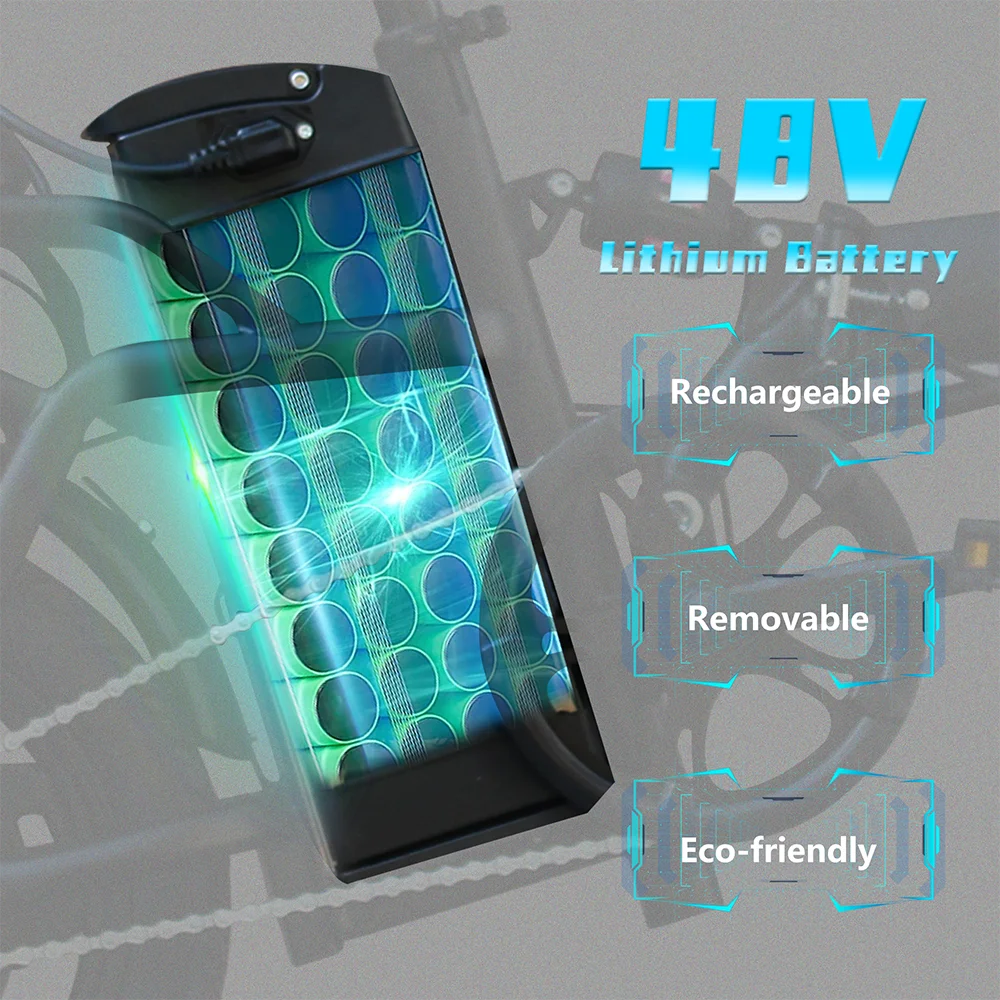 Ljustra 14 Inch Foldable Electric Bicycle 400W Motor City Commuting EBike