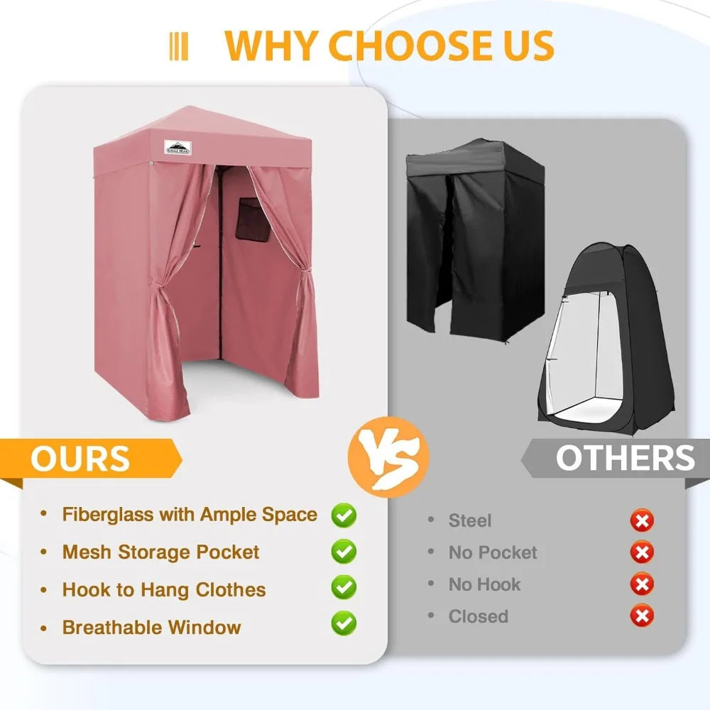 Flex Ultra Compact Pop-up Canopy Sun Shelter Changing Room Portable