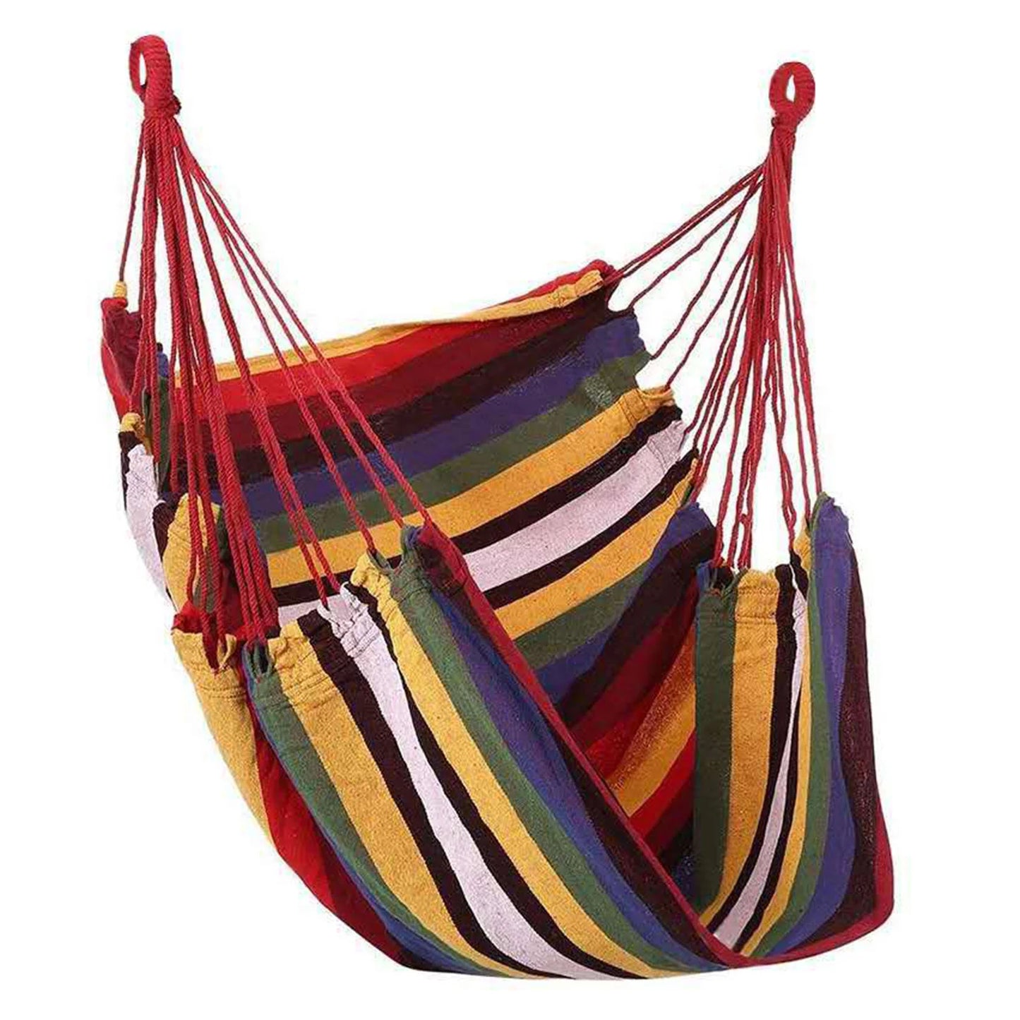 Ljustra Portable Hammock Swing Chair Indoor Outdoor Comfortable Canvas