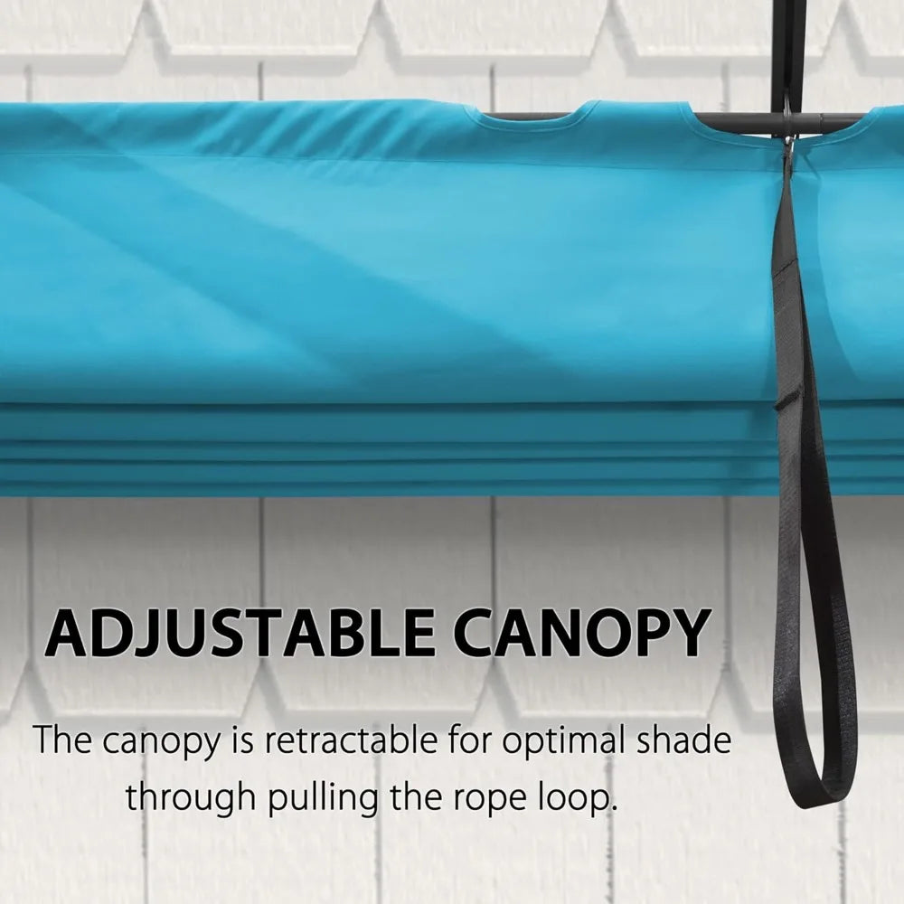 Outdoor Retractable Pergola 9.5' x 13' Aluminum Canopy Patio Shelter