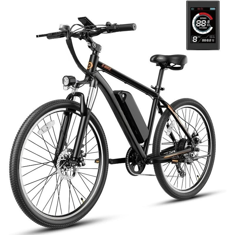 EB5 Electric Bike 500W Motor 20MPH 40Miles Commuting Mountain Bike