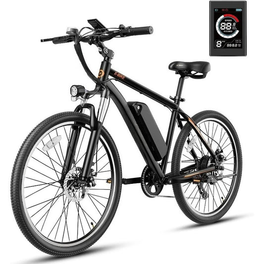EB5 Electric Bike 500W Motor 20MPH 40Miles Commuting Mountain Bike
