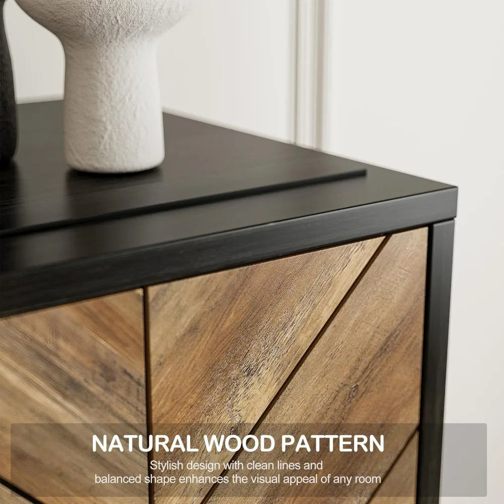 68 Inch TV Stand with Electric Fireplace and Storage Cabinet