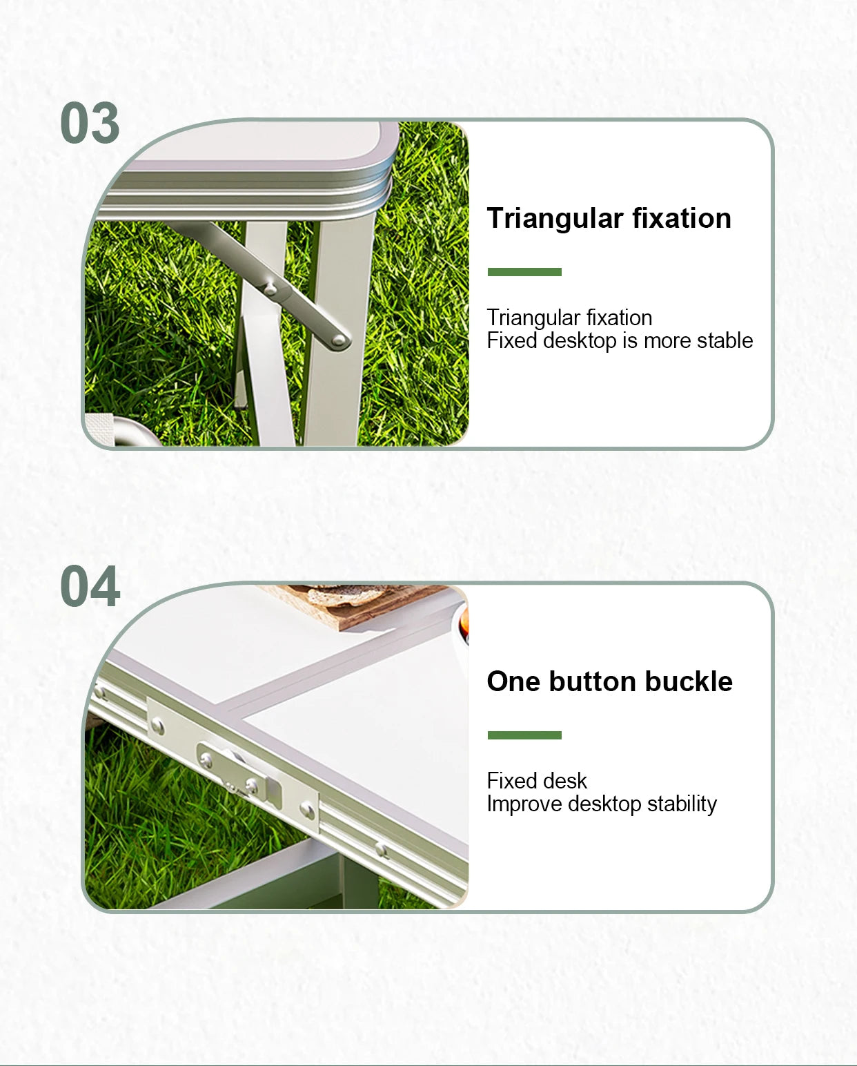 Portable Folding Outdoor Table Camping Picnic Gathering Furniture