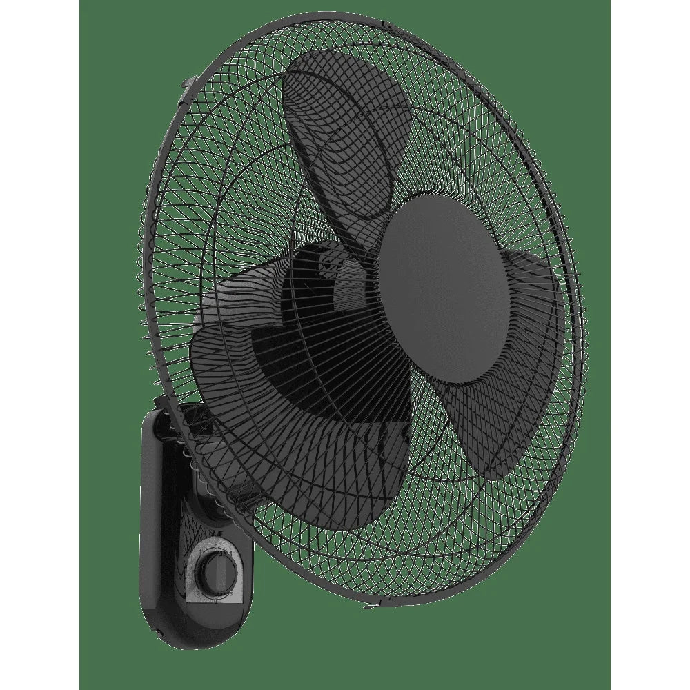 16 Inch Oscillating Wall Mount Fan 3 Speed Adjustable Airflow Whisper Quiet Easy Install Rotating Head Durable Household Cooling