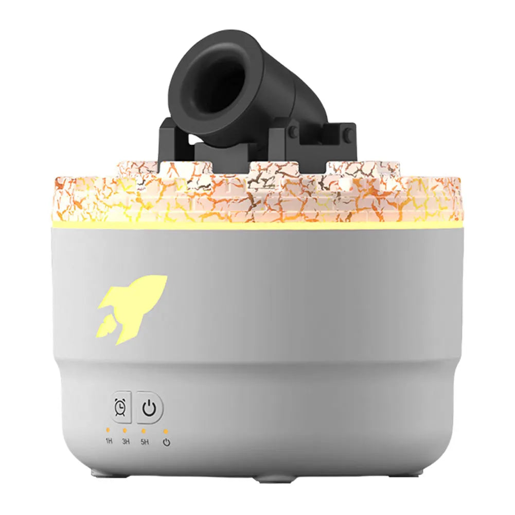 Ljustra Volcanic Crack Light Cannon Aroma Humidifier Diffuser
