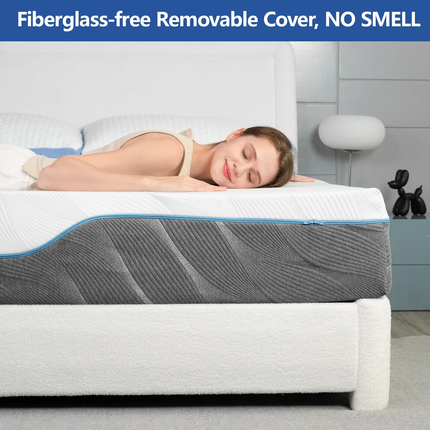 Ljustra Extra Firm Flippable Full Mattress for Back Pain Relief