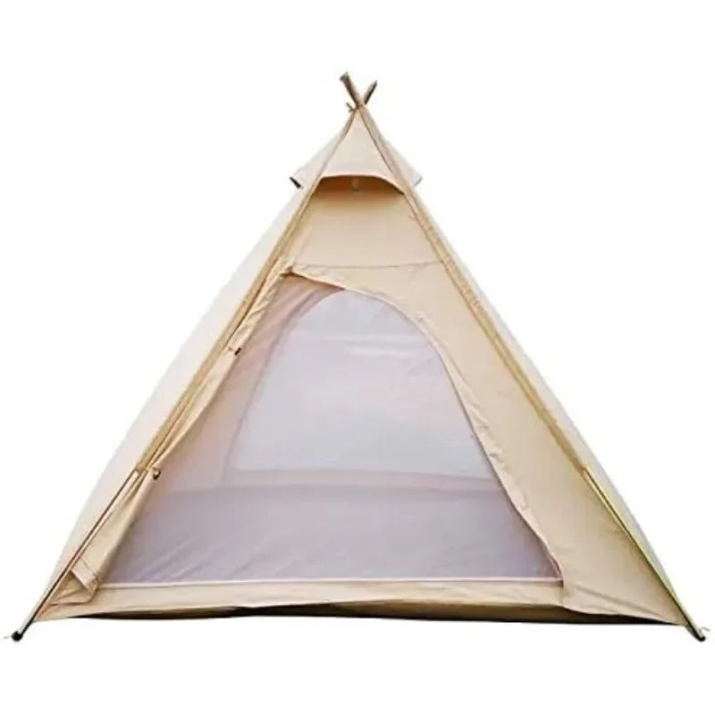 Ljustra Free Space Outdoor 100% Cotton Canvas Waterproof Camping Tent