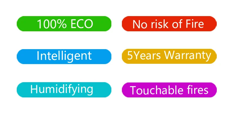 Intelligent Electric Water Atomizer 3D Vapor Decorative Fireplace