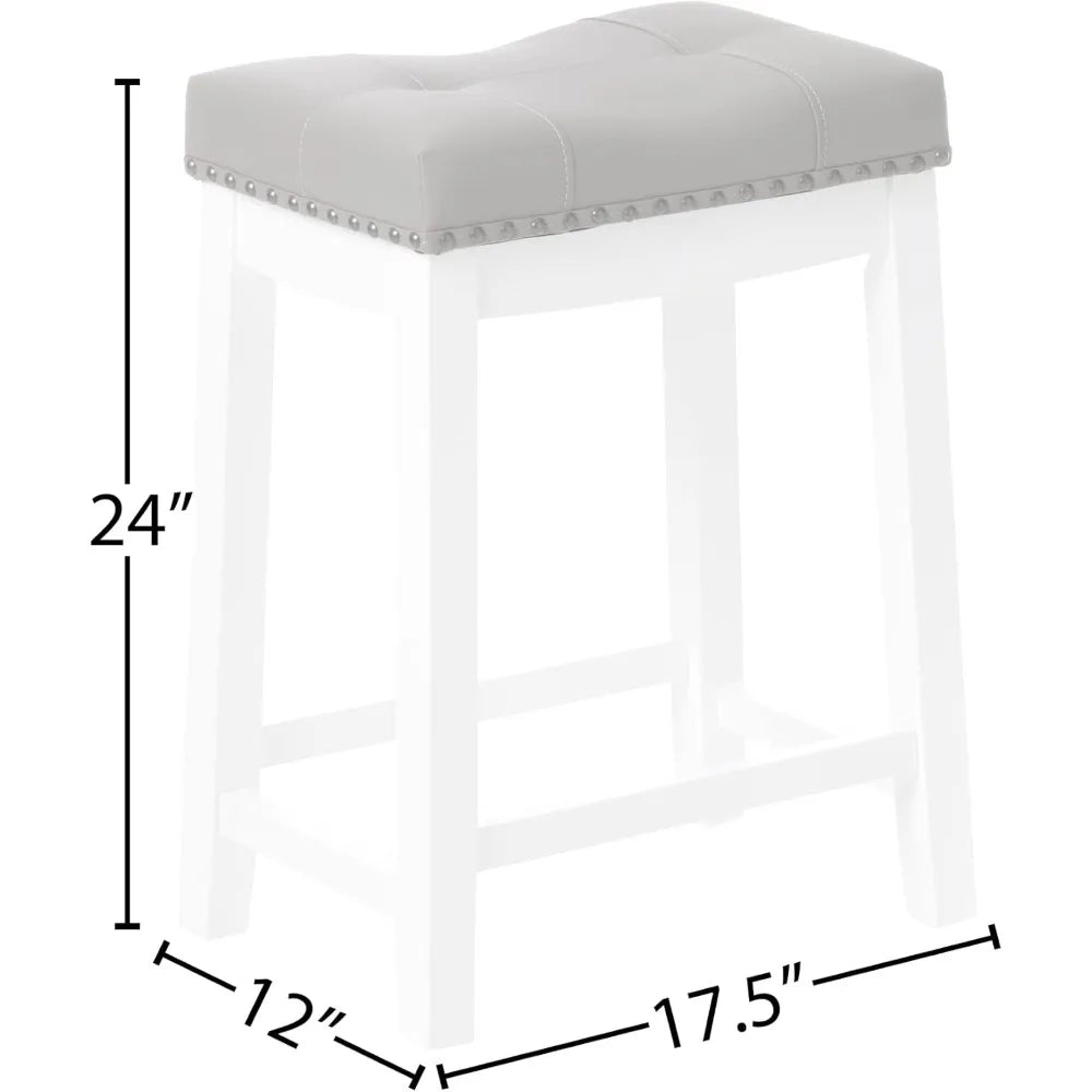 Cambridge Bar Stools Set of 2 Modern Minimalist Furniture