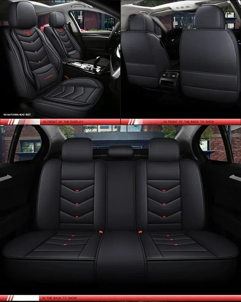 Kia K5 2021-2025 Car Seat Covers Full Set Waterproof Leather Wear-Resistant