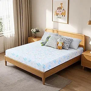 Ljustra 5 Inch Twin Memory Foam Mattress Medium Feel Washable Cover
