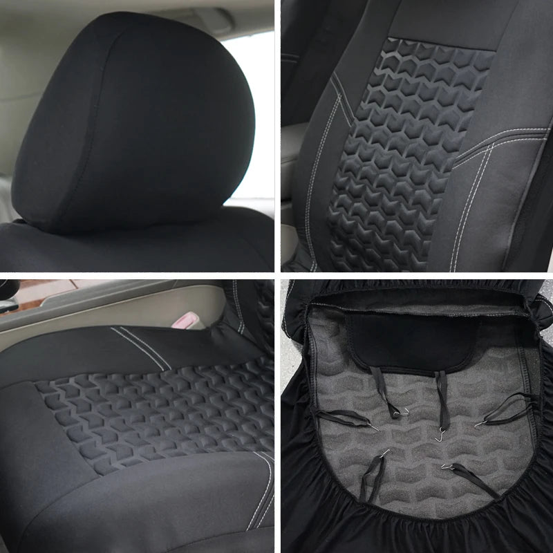 Ljustra Universal Car Seat Covers Front 2 Pieces for SUV Truck Van