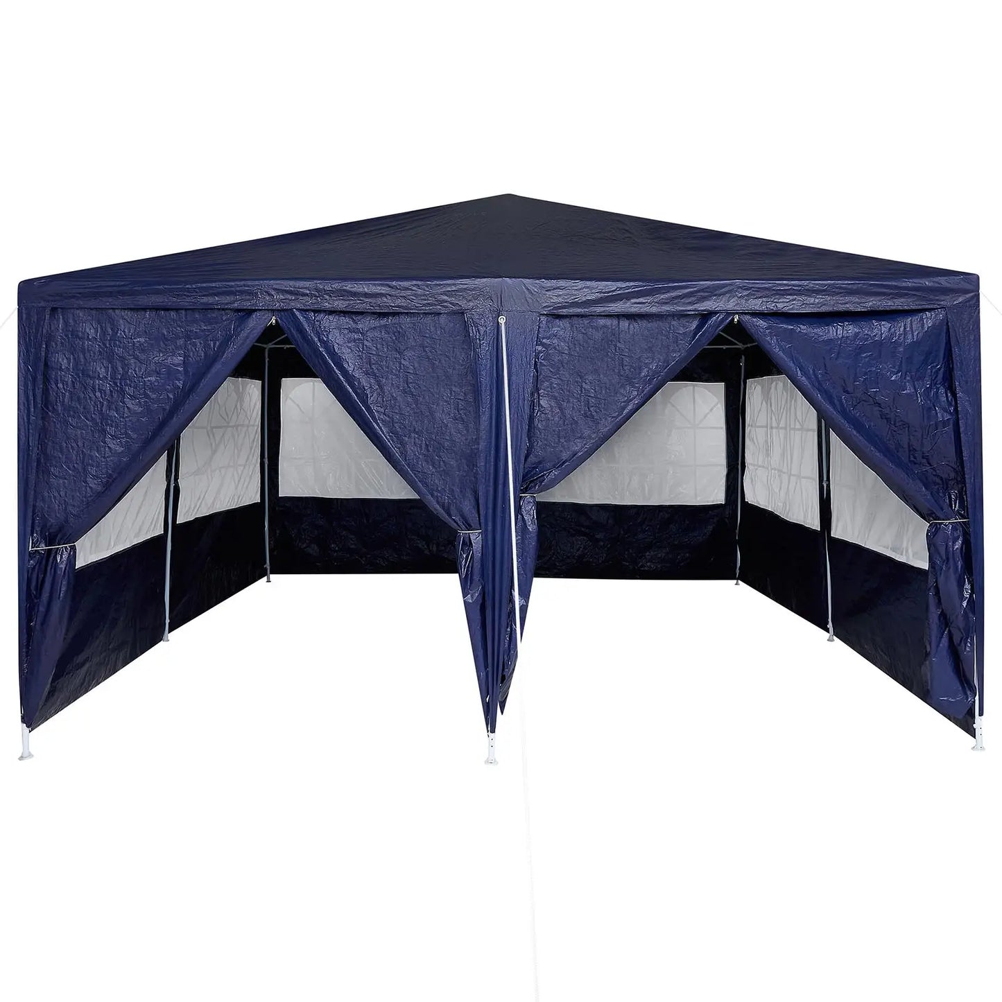 Blue Party Tent 13.1x13.1ft Waterproof Canopy for Outdoor Events